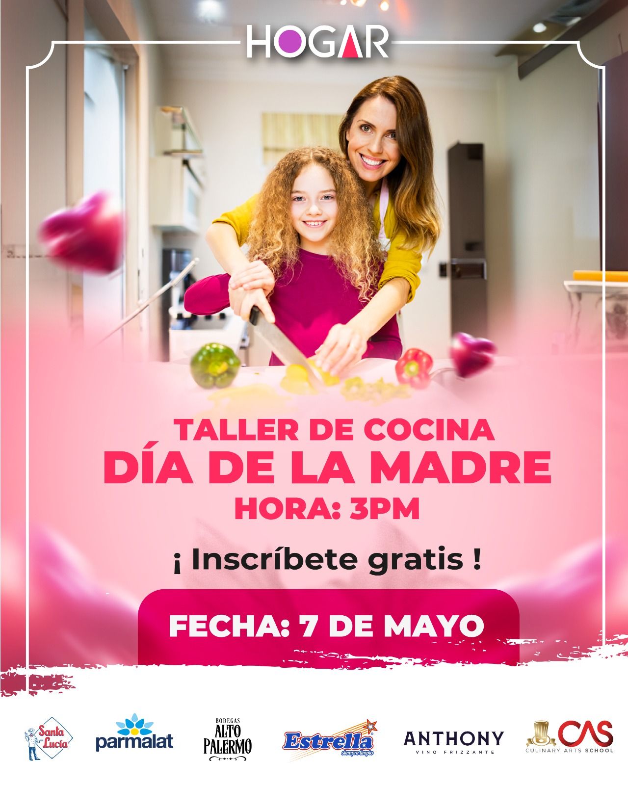 taller de cocina dia de la madre